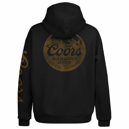 Coors Banquet Golden Colorado Front  Back and Sleeve Print Hoodie