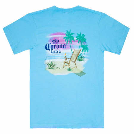 Corona Beach Sunset Blue T-Shirt