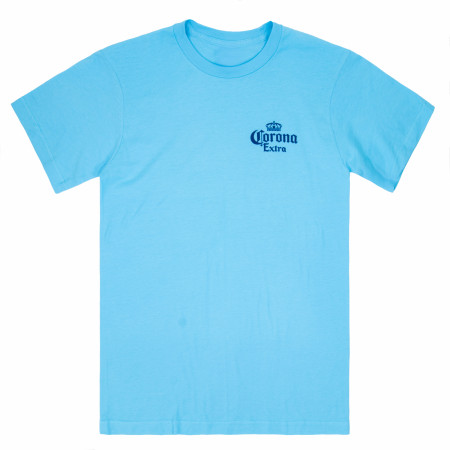 Corona Beach Sunset Blue T-Shirt