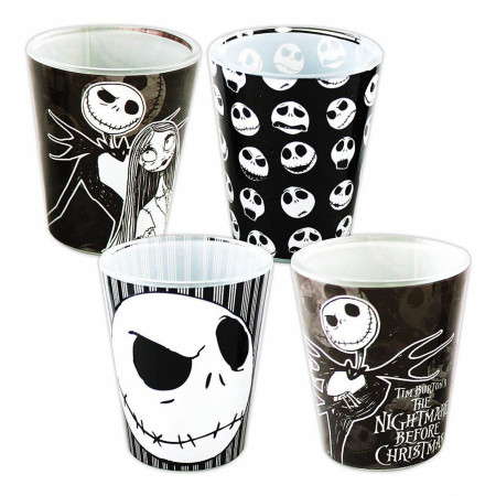 Nightmare Before Christmas 4pc Shot Glass Set