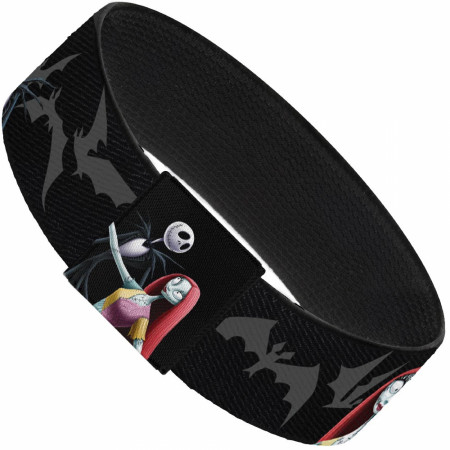 Nightmare Before Christmas Black Elastic Bracelet