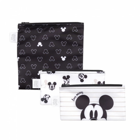 Disney Mickey Mouse 3 Pack Snack Bag