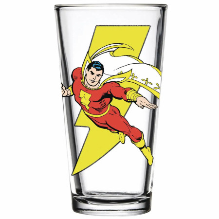 Shazam in Flight Pint Glass