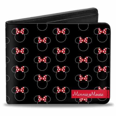 Disney Minnie Mouse Icons Bi Fold Wallet