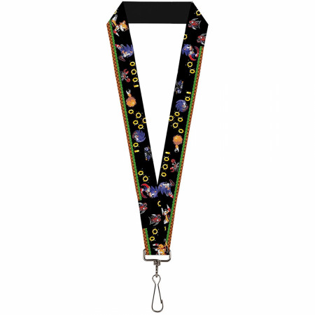 Sonic and Tails Lanyard