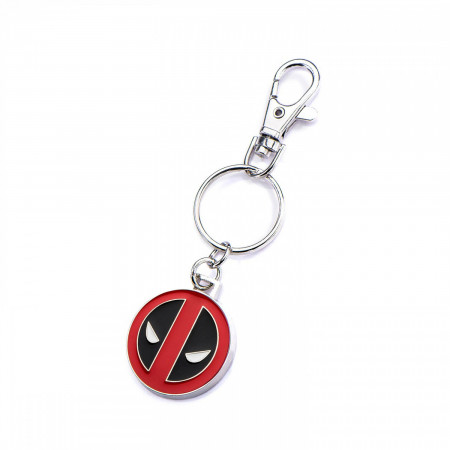 Deadpool Face Stainless Steel Key Chain