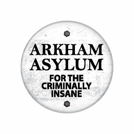 Batman Arkham Asylum 1.25 Inch Button
