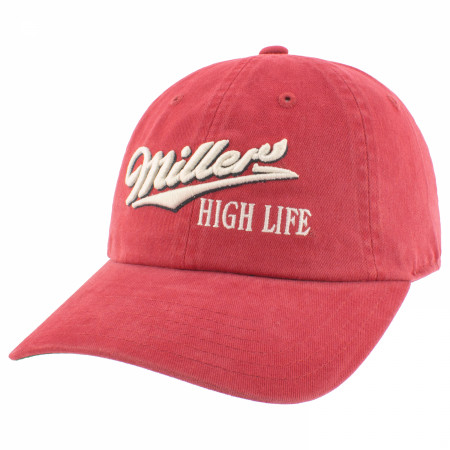 Miller High Life Underside Girl In The Moon Hat
