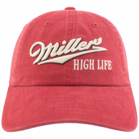 Miller High Life Underside Girl In The Moon Hat
