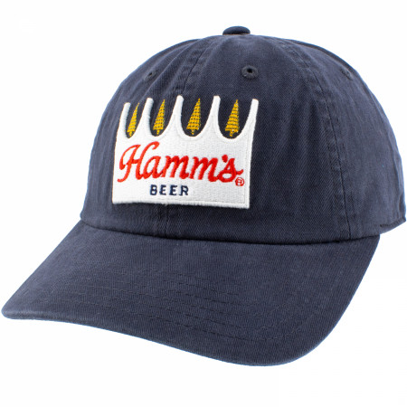 Hamm's Underside Brim Bear Strapback Hat