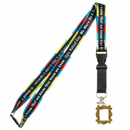 Friends Quotes Taping Lanyard