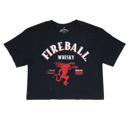 Fireball Whisky Women's Crop Top T-Shirt