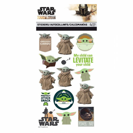 Star Wars The Mandalorian 4-Sheet Sticker Set