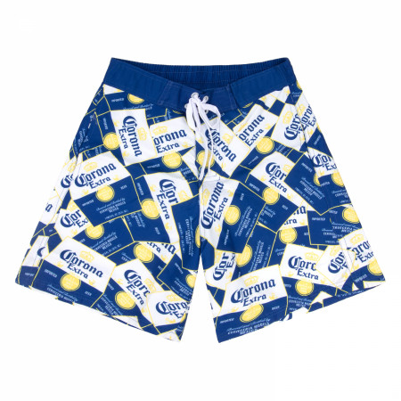 Corona Extra Scattered Labels Board Shorts