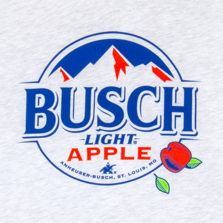 Busch Light Apple White Mountains Logo T-Shirt