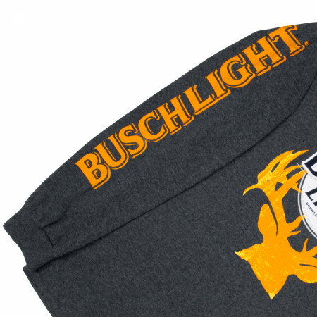 Busch Light Beer Deer Hunter Logo Long Sleeve Shirt