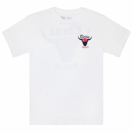 Coors Rodeo Front and Back Print T-Shirt