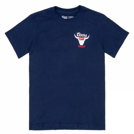 Coors Banquet Rodeo Navy Blue Colorway T-Shirt