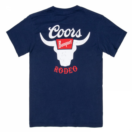 Coors Banquet Rodeo Navy Blue Colorway T-Shirt