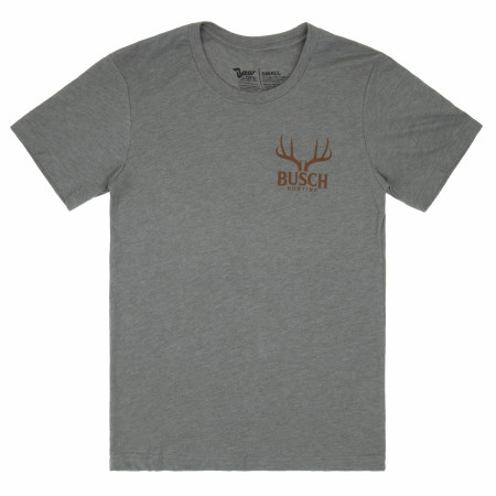 Busch Beer Brewed For The Hunt Front and Back Print T-Shirt