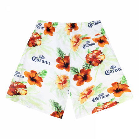 Corona Extra Floral Beach Board Shorts