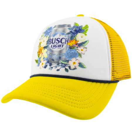 Busch Light Floral Trucker Hat