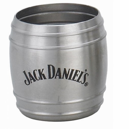 Jack Daniels Stainless Steel Barrel Shot Glass