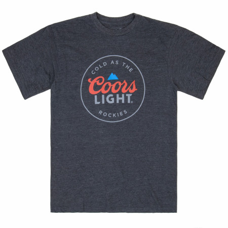 Coors Light Cold as The Rockies Logo T-Shirt