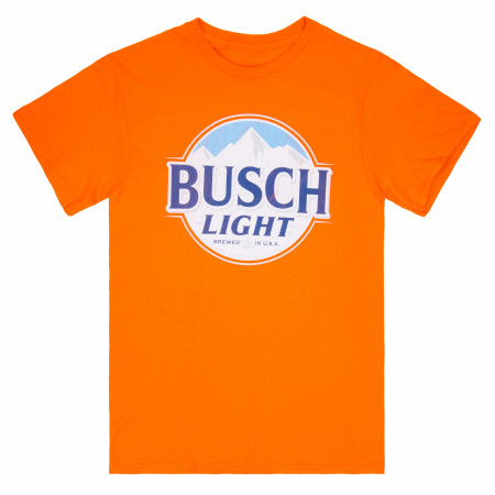 Busch Light Basic Logo Hunter Orange T-Shirt