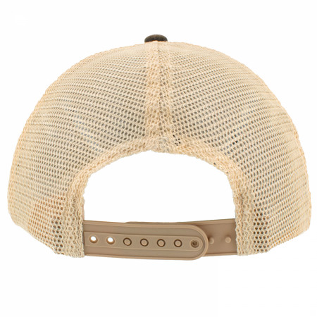 Lucky Lager Vintage Logo Distressed Trucker Hat