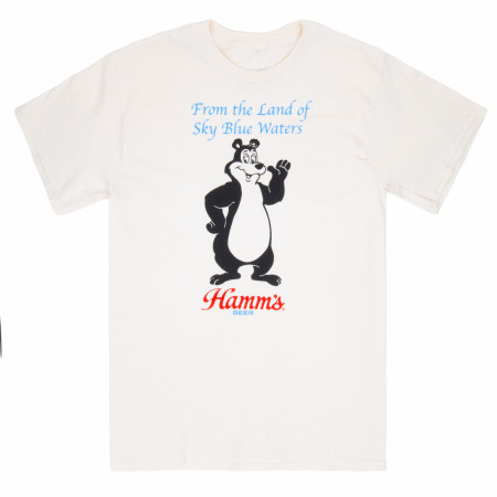 Hamm's Beer Bear From The Land of Sky Blue Waters T-Shirt