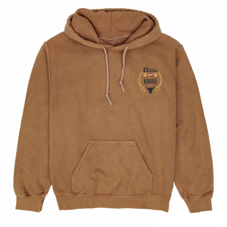 Coors Banquet Rodeo Front and Back Print Pullover Hoodie