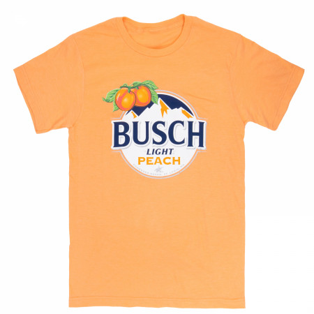 Busch Light Peach Logo Orange Colorway T-Shirt
