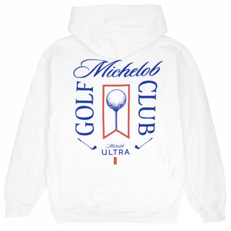 Michelob Golf Club Beige Front and Back Sweatshirt Hoodie