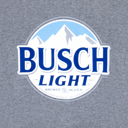 Busch Light Logo Grey Crewneck Sweatshirt