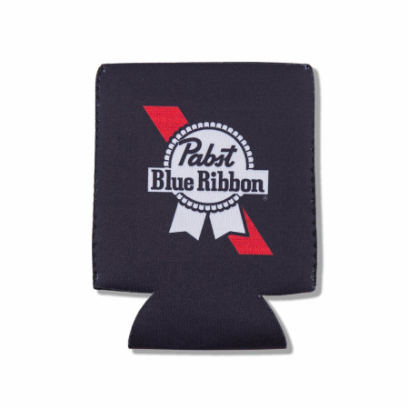 Pabst Blue Ribbon Beer Ribbon Logo Can Cooler