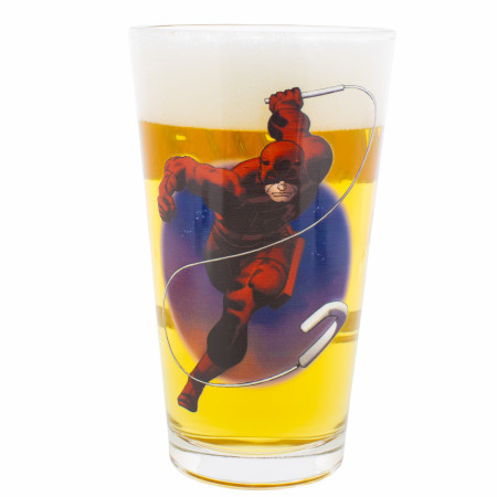 Dare Devil II Comic Art Pint Glass