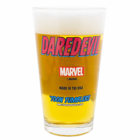 Dare Devil II Comic Art Pint Glass