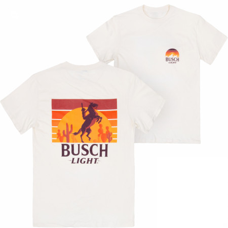 Busch Light Cowboy Sunset T-Shirt