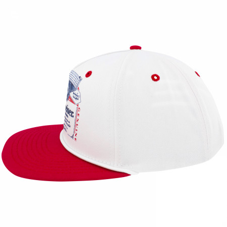 Budweiser Retro White Rope Golfer Hat