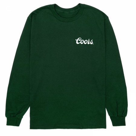 Coors Banquet Golden CO Logo Front and Back Print Long-Sleeve Shirt