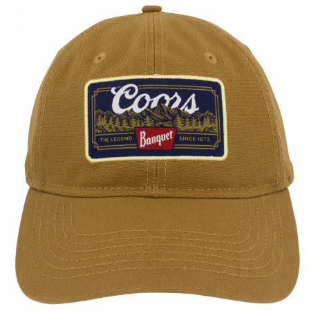 Coors Banquet Tree Line Logo Adjustable Hat