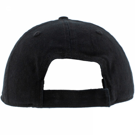 AC/DC Logo Distressed Adjustable Snapback Hat