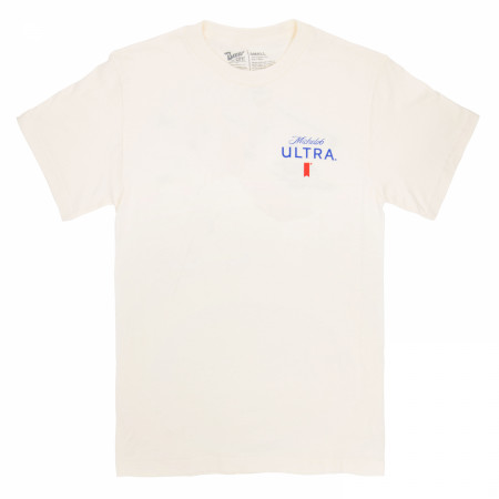 Michelob Ultra Golfing Hole In One Front and Back Print T-Shirt
