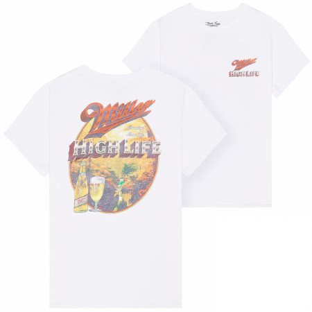 Miller High Life Classic Logo T-Shirt by Junk Food