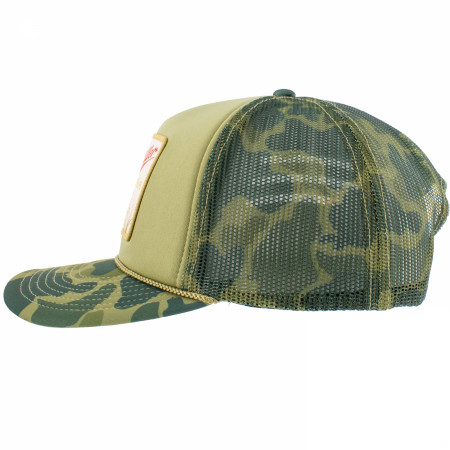 Miller High Life Black Lab Hunting Camo Trucker Hat