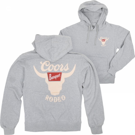 Coors Banquet Rodeo Logo Oxford Pull-Over Hoodie