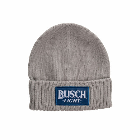 Busch Light Beer Ribbed Cuff Beanie