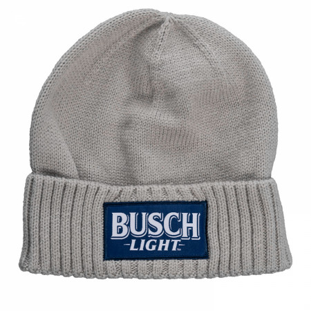 Busch Light Beer Ribbed Cuff Beanie