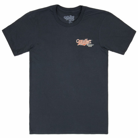 Miller High Life Beer Front and Back Print T-Shirt